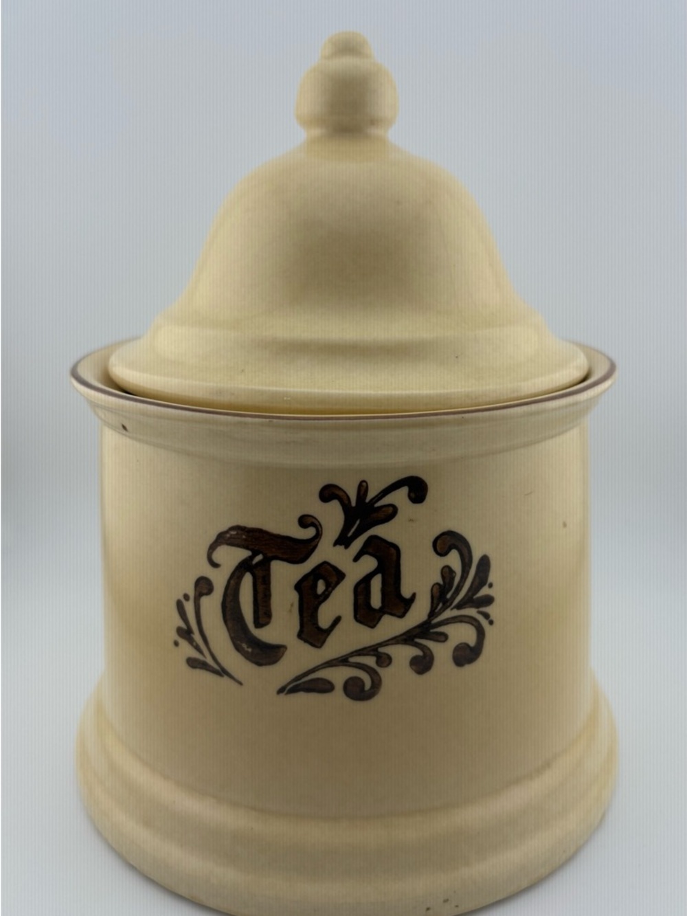 Pfaltzgraff Village Ceramic Tea Canister